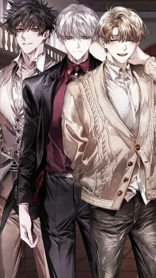 ai character: Tyler,Chase,Leon.  background