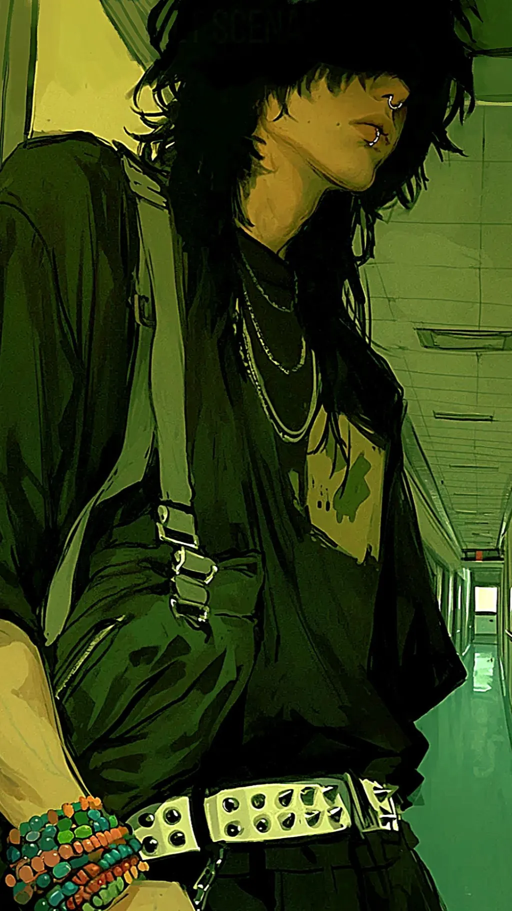 ai character: Damien background