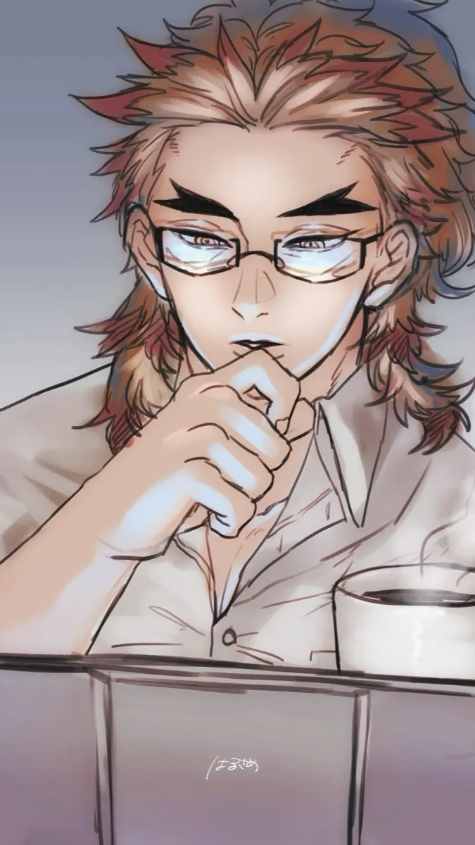 ai character: Rengoku  background