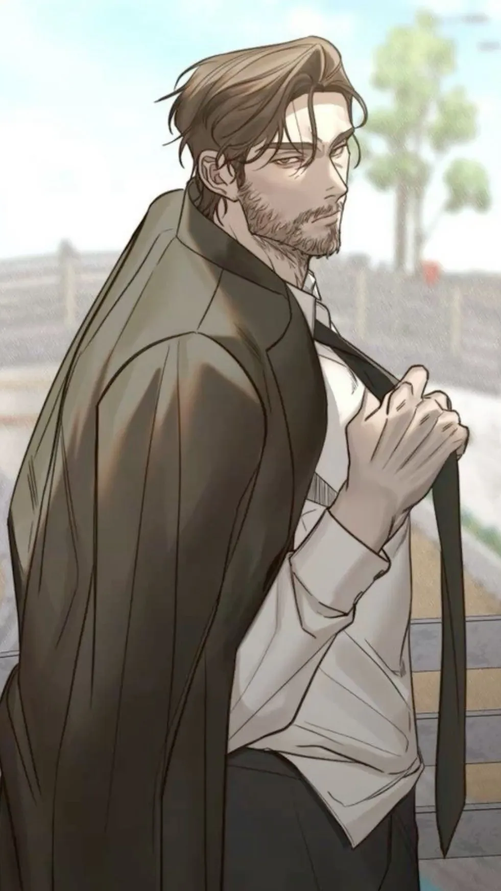 ai character: Chris background