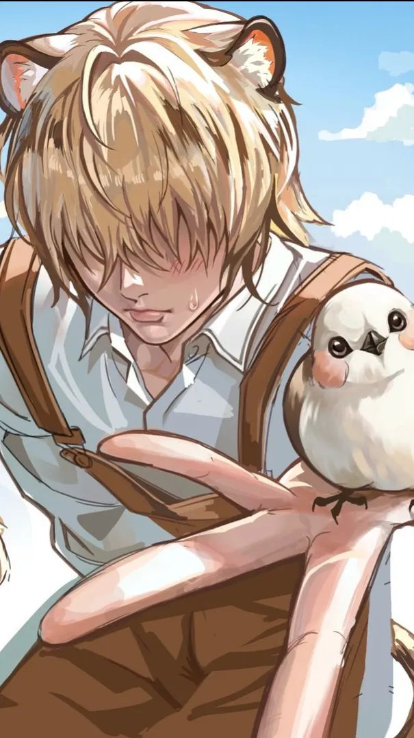 ai character: Leon background