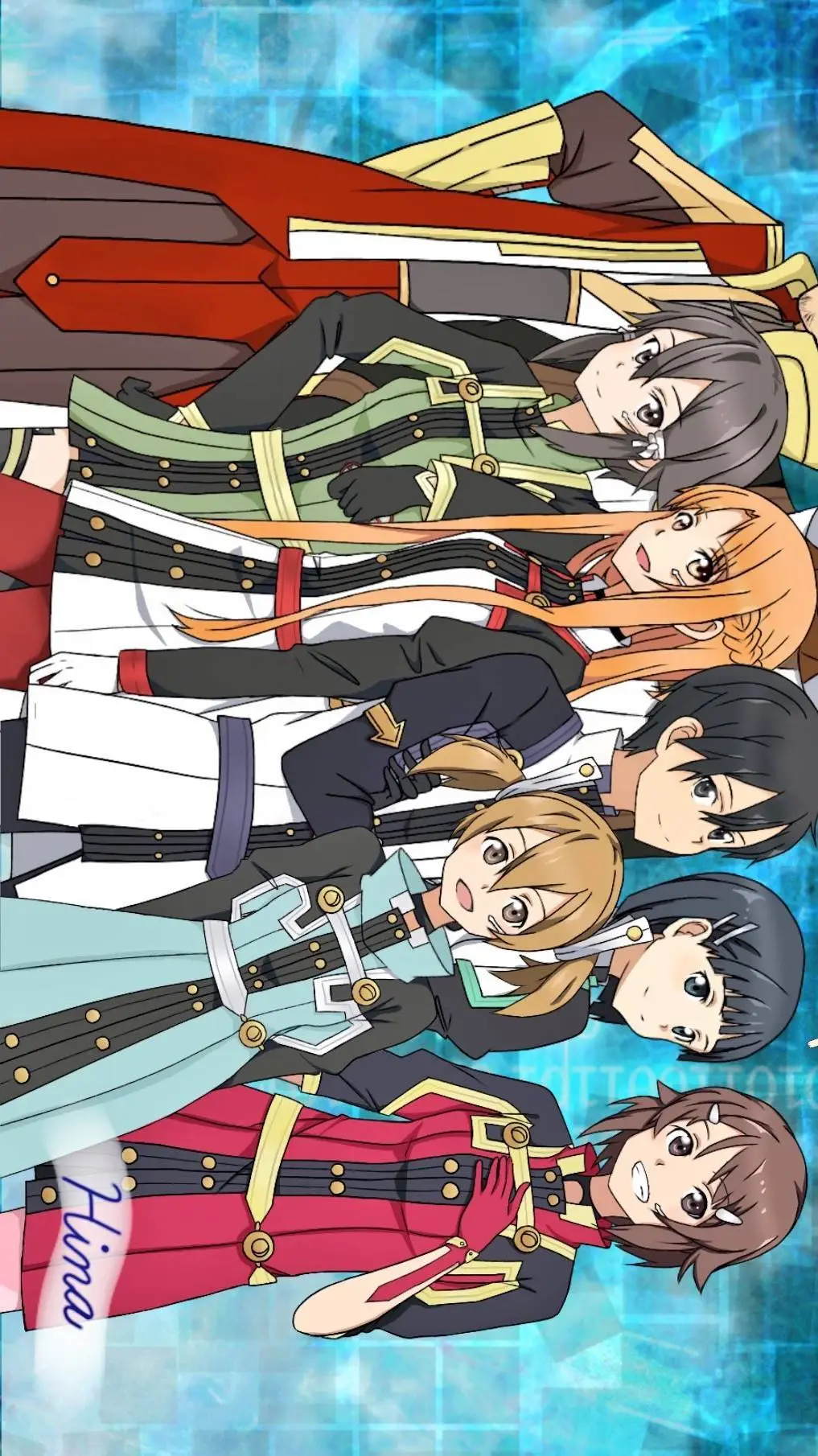 ai character: SAO squad background