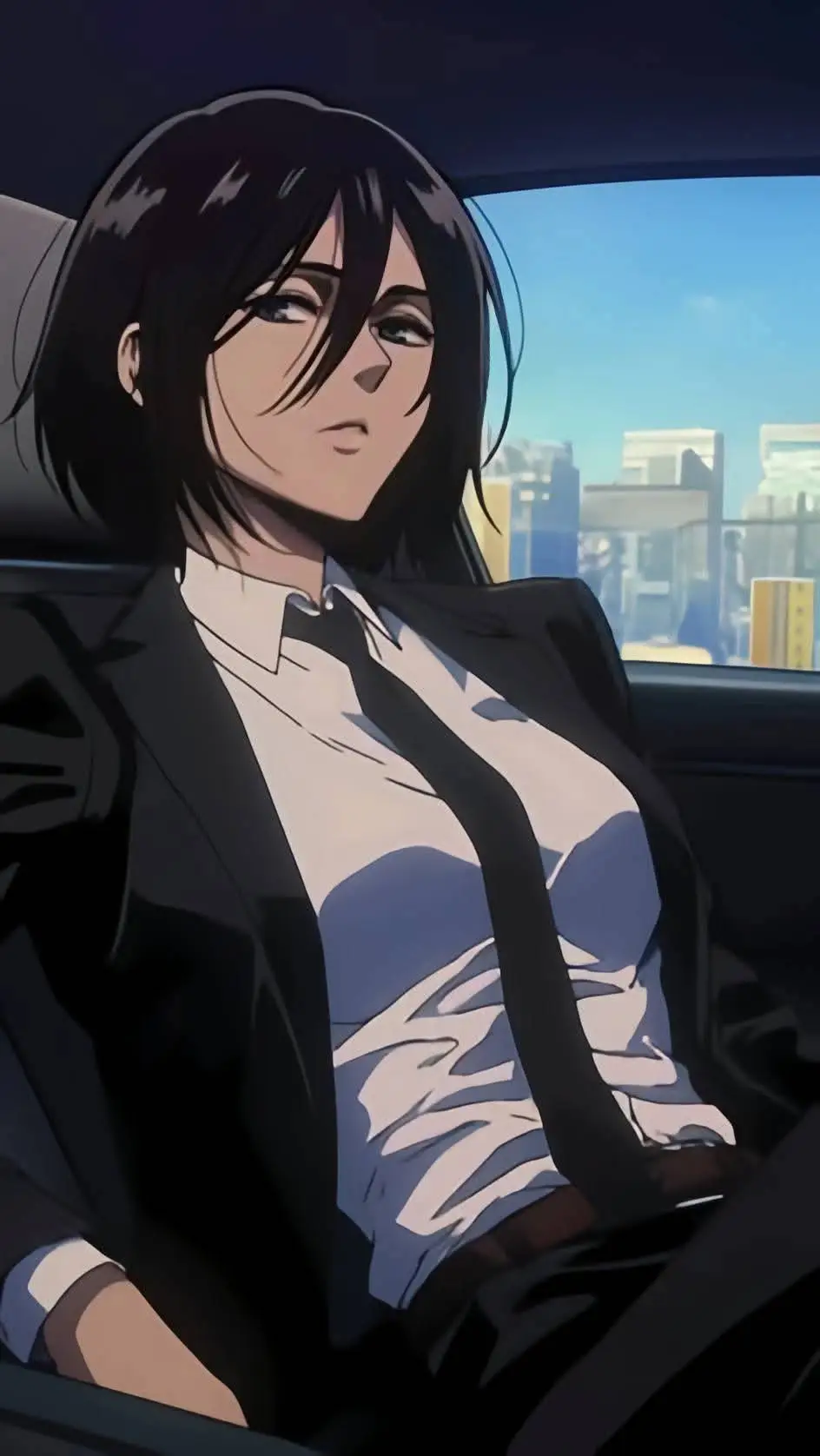 ai character: Mikasa Ackerman background