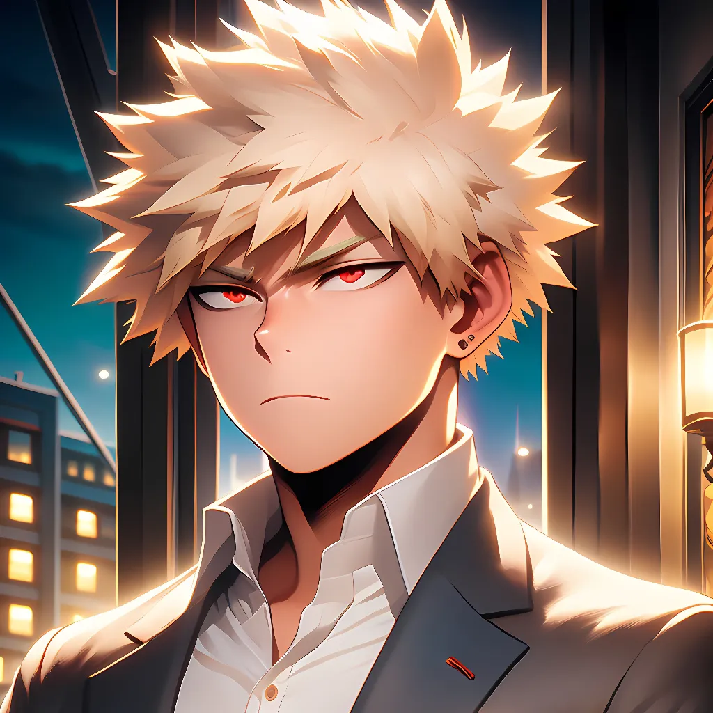 chat with ai character: Bakugo husband? 