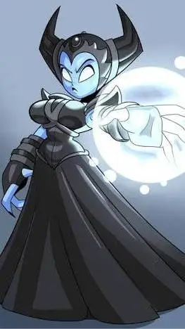 ai character: Hex background