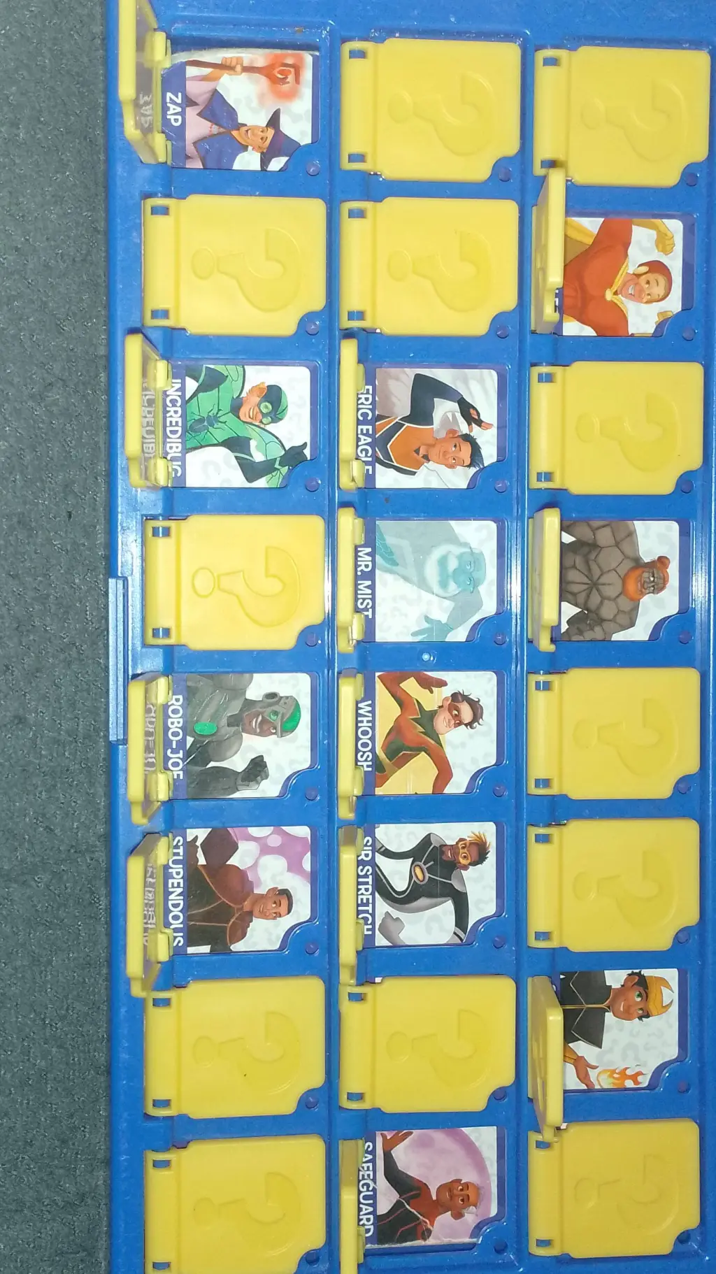 ai character: Guess Who (males) background