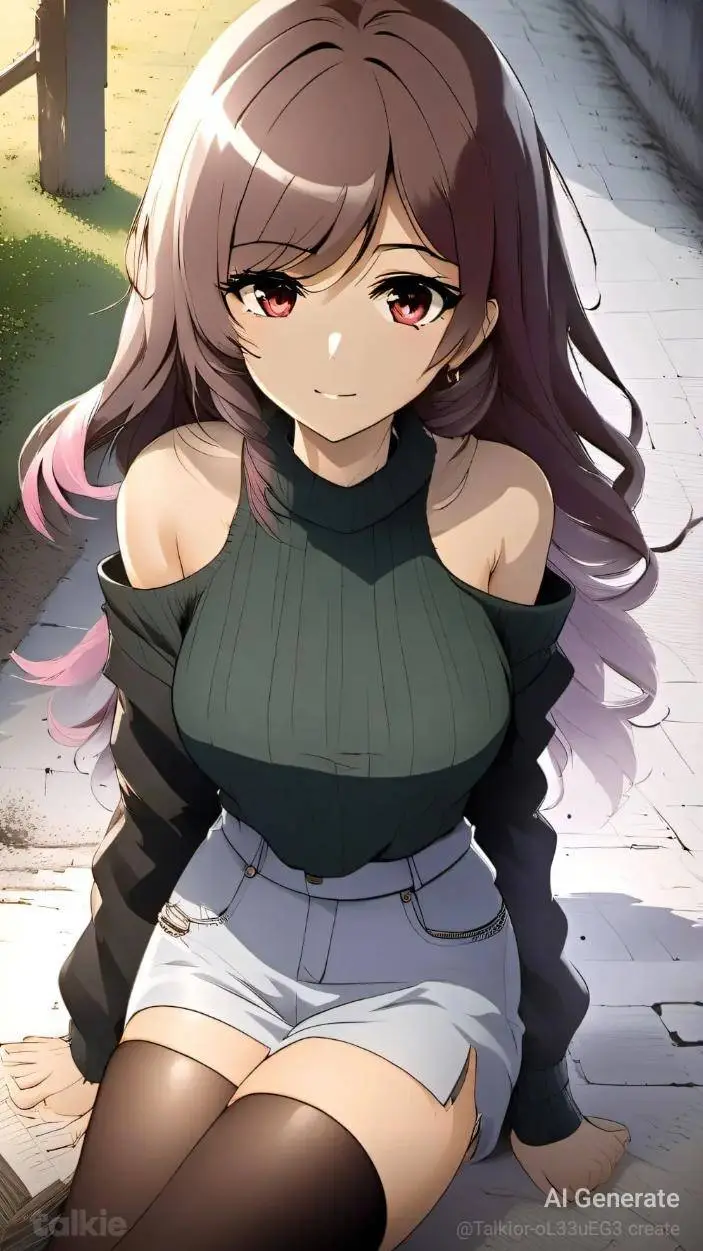 ai character: Amber background