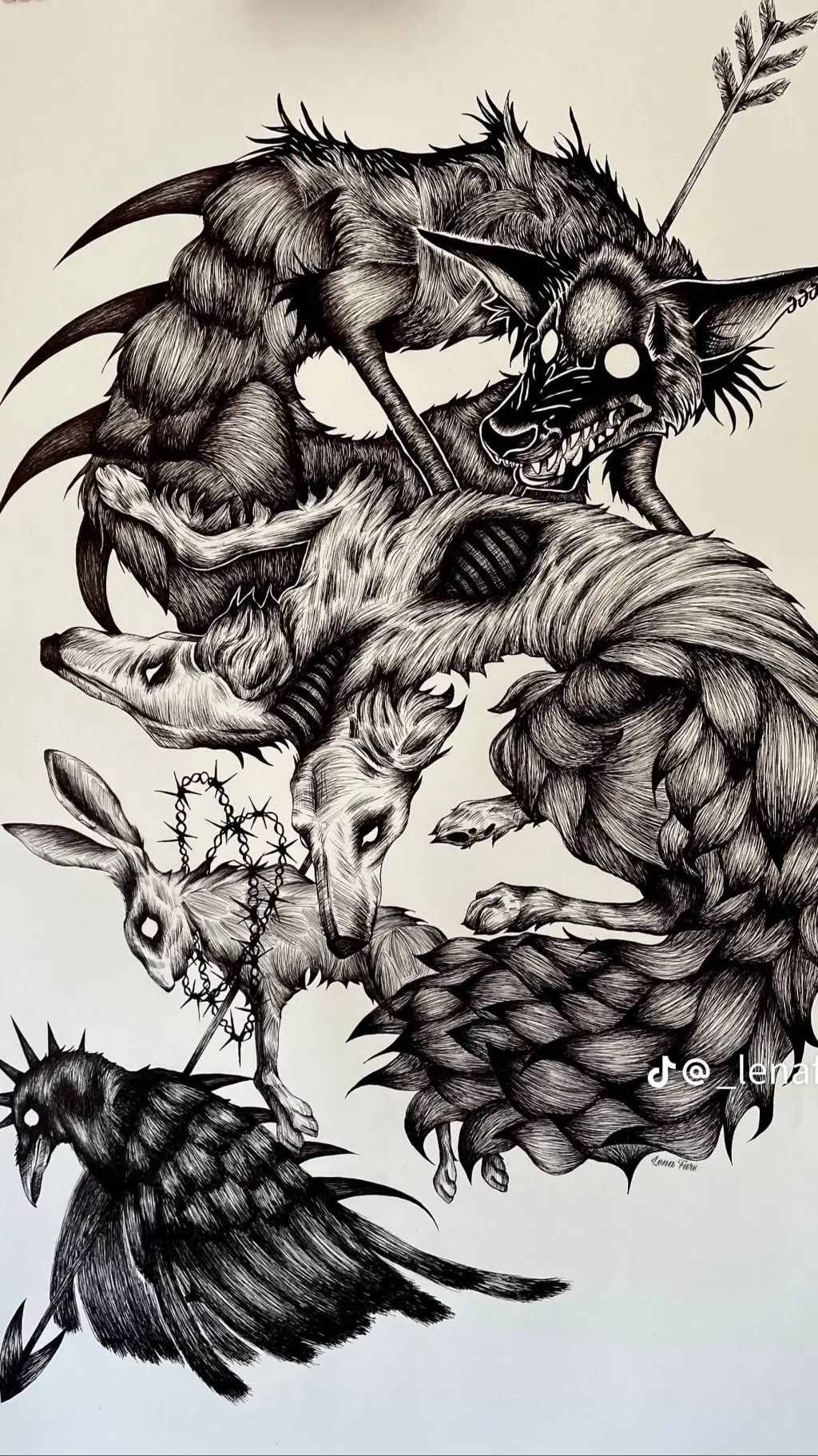 ai character: Forest spirit background