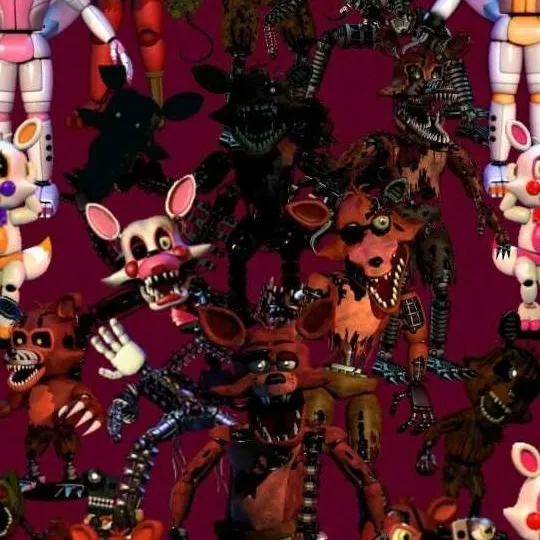 chat with ai character: every foxy in room