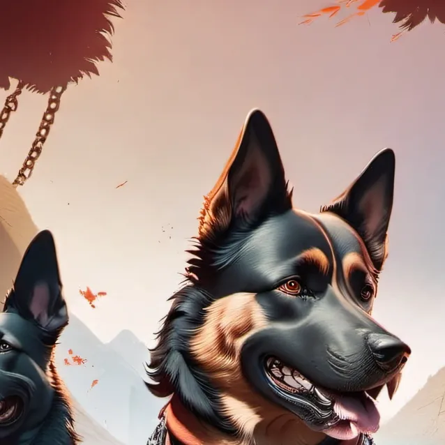 chat with ai character: Dogs barking