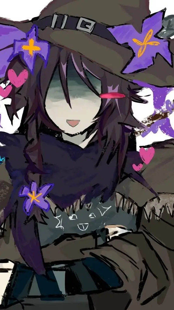 ai character: Past azure background