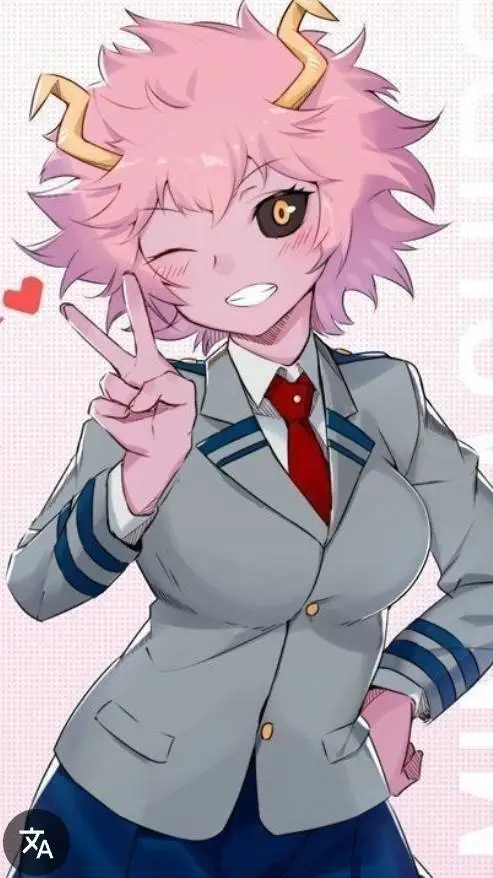 ai character: Mina*after war* background