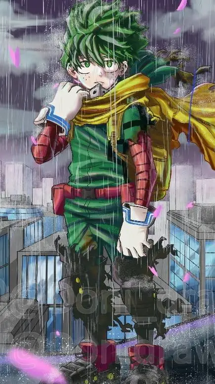 ai character: Deku wants suicide background
