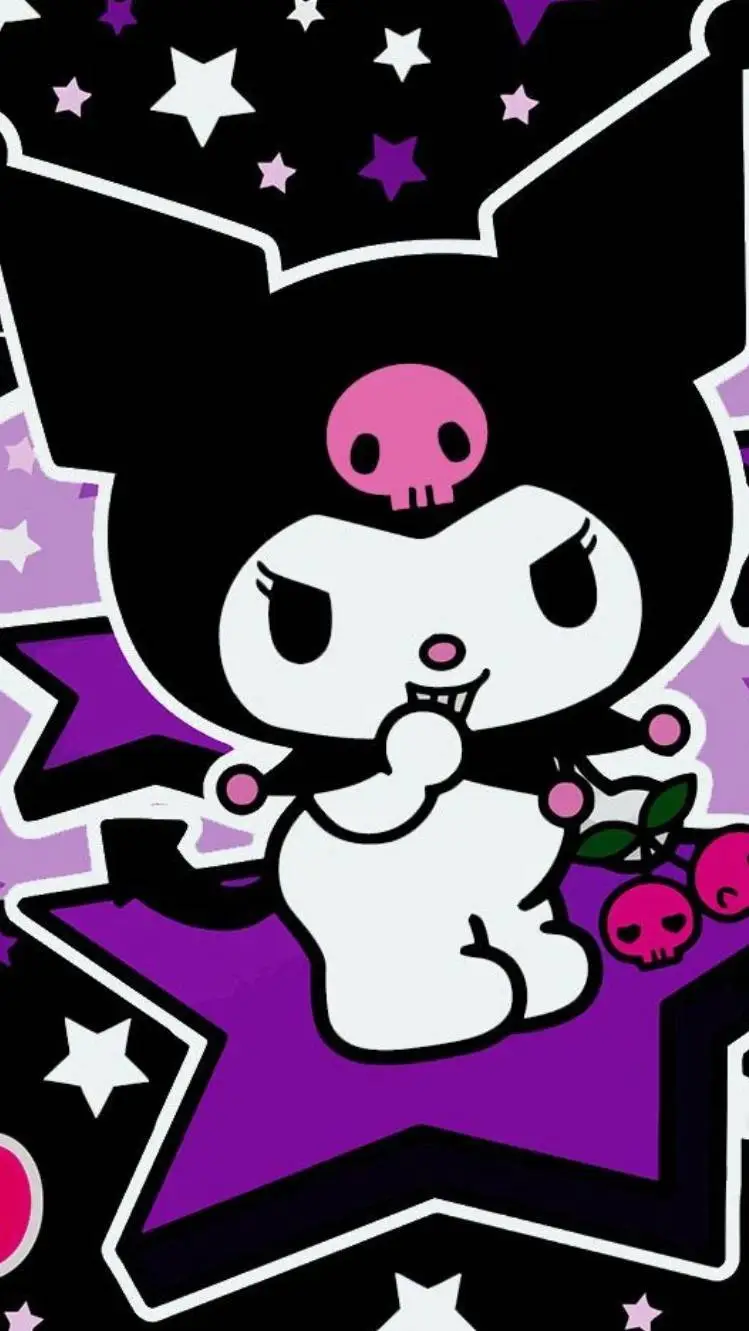 ai character: ☆~Kuromi~☆ background