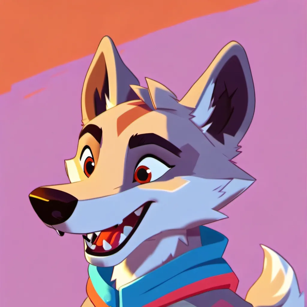 chat with ai character: wolf sim