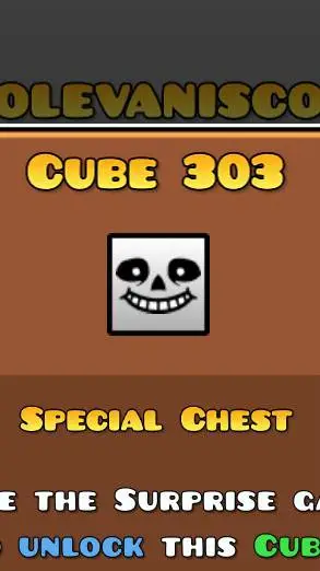 ai character: Geometry dash background