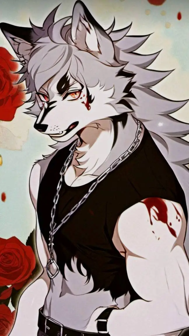 ai character: 🖤hunter🖤  background