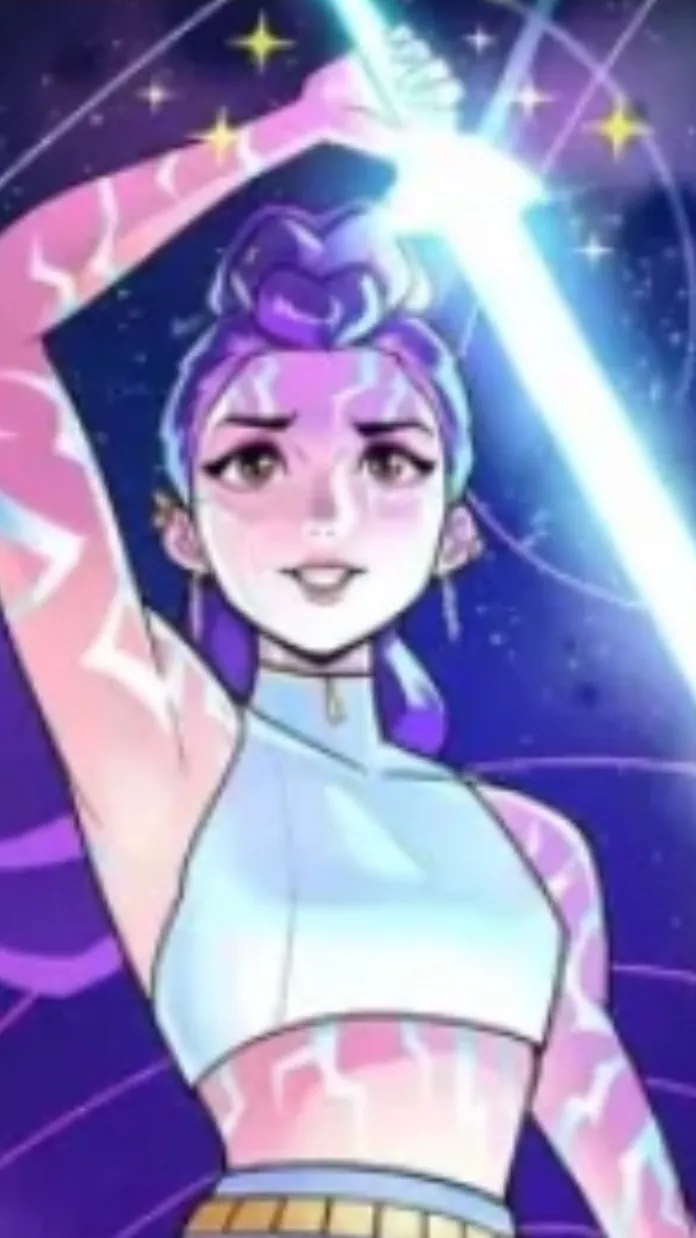 ai character: 💜💜Rumi💜💜 background