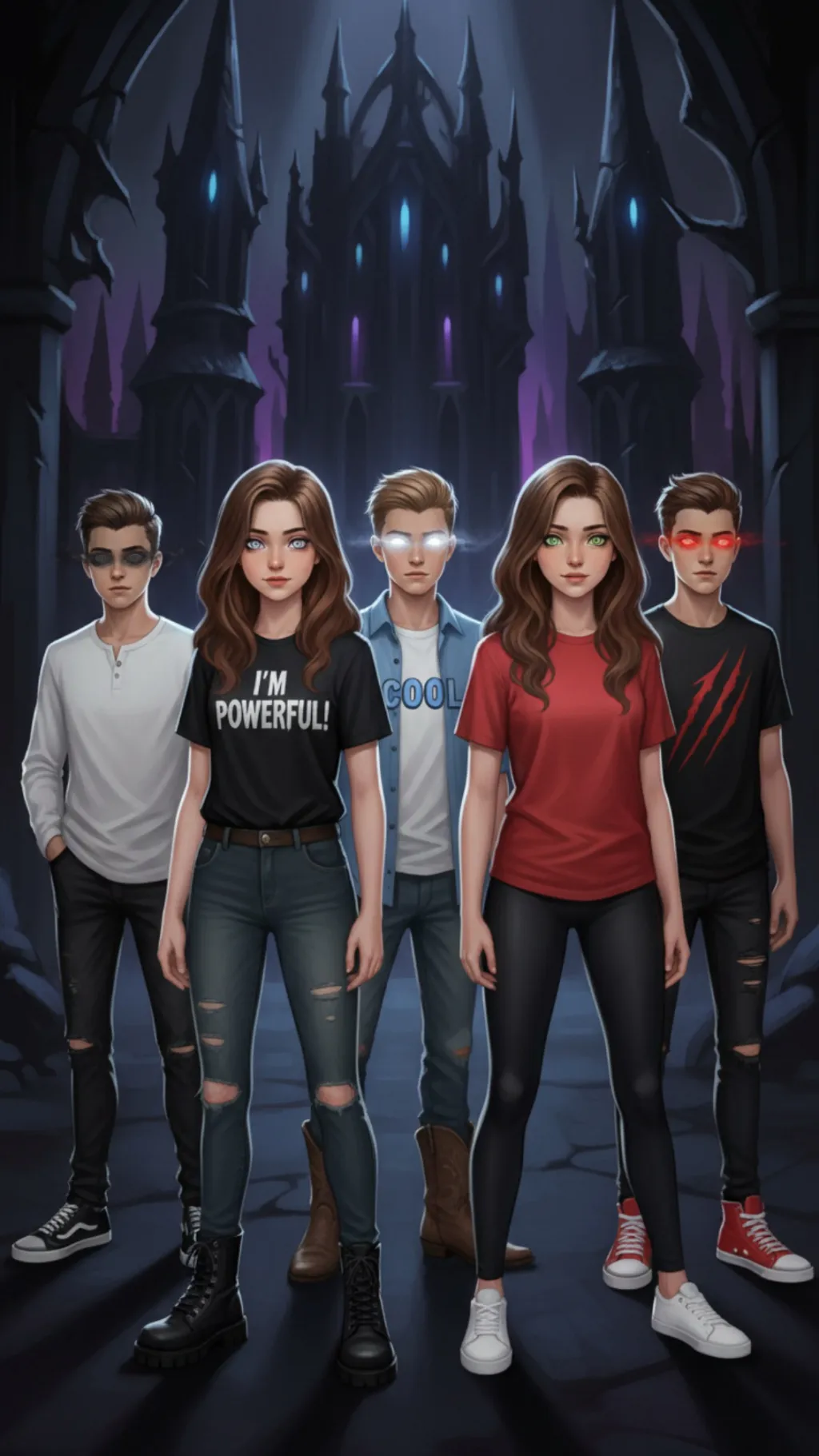 ai character: School (POV) background