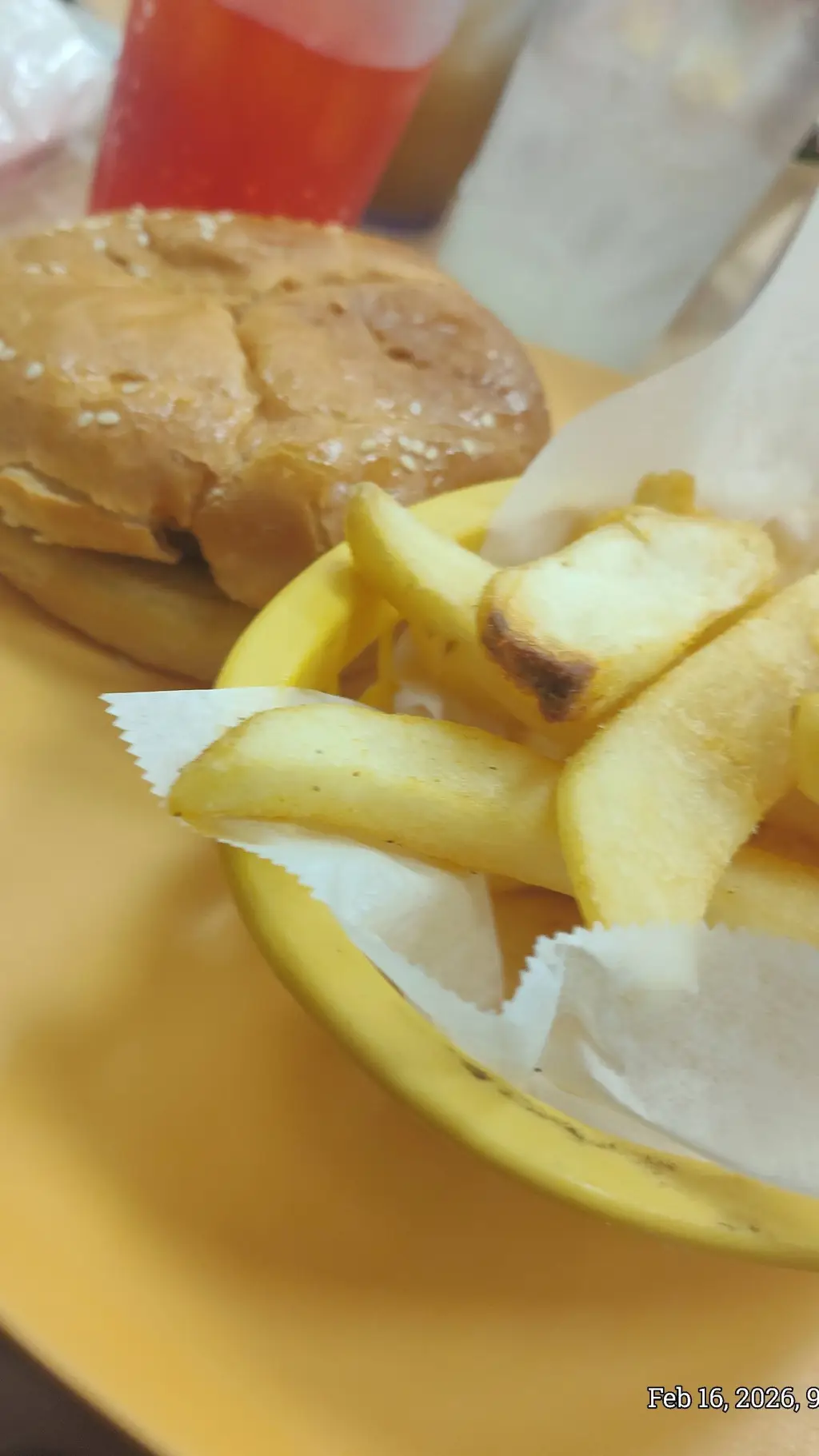 ai character: food background