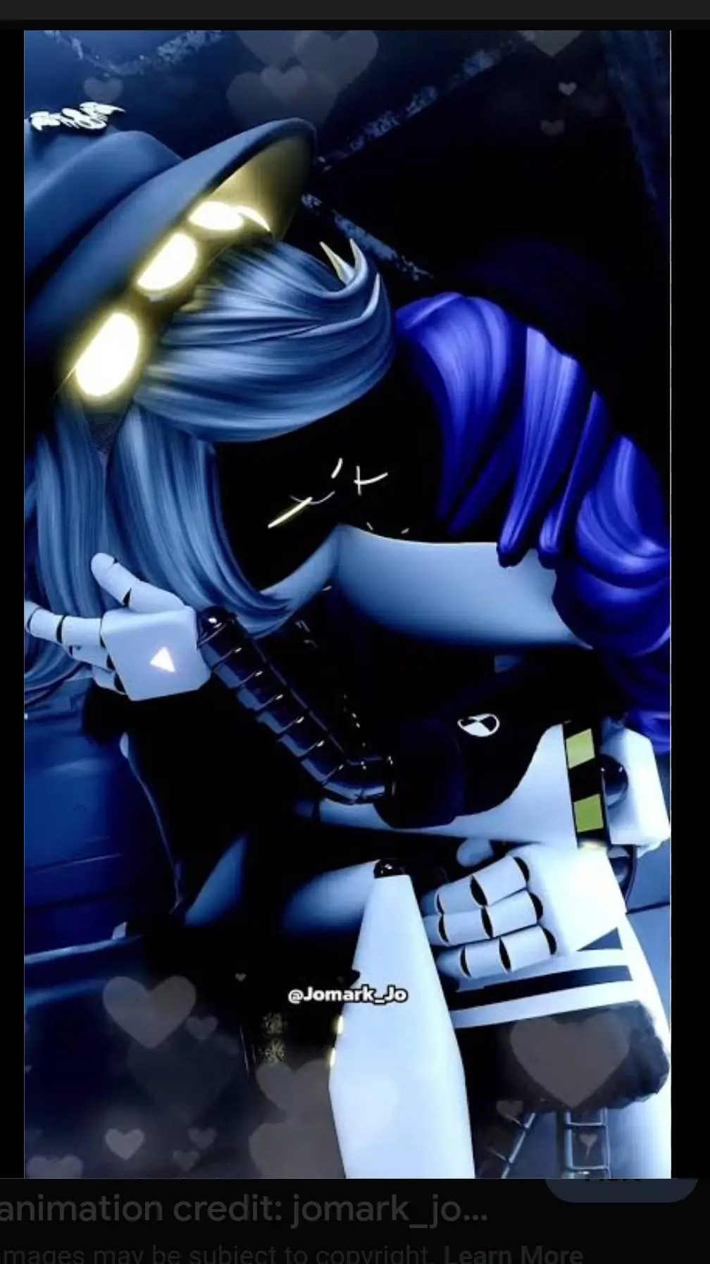 ai character: Uzi X N background