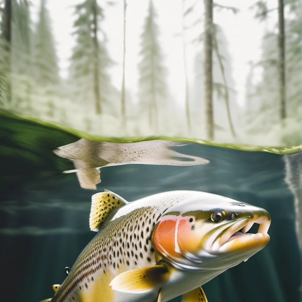 chat with ai character: brown trout