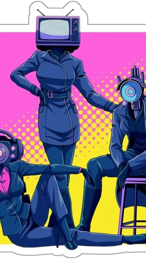ai character: trio woman background