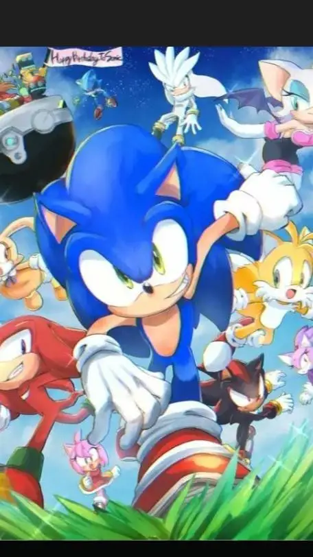 ai character: sonic group background