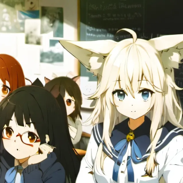 chat with ai character: all girls school