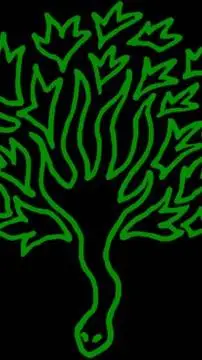 ai character: The serpents hand background