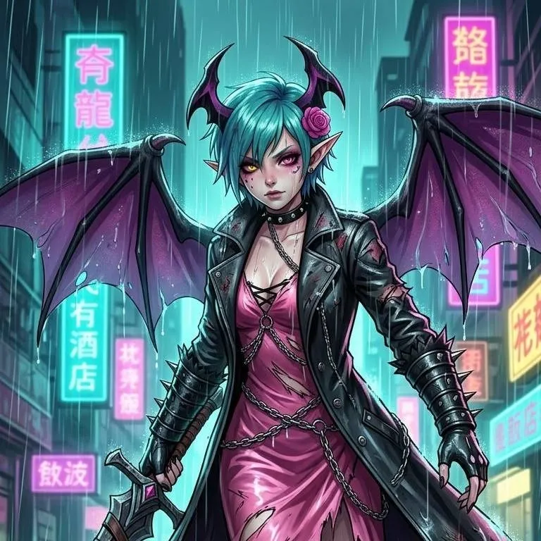 chat with ai character: Raina Bloodthorn