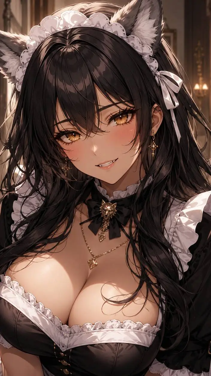 ai character: Amélie Laurent background