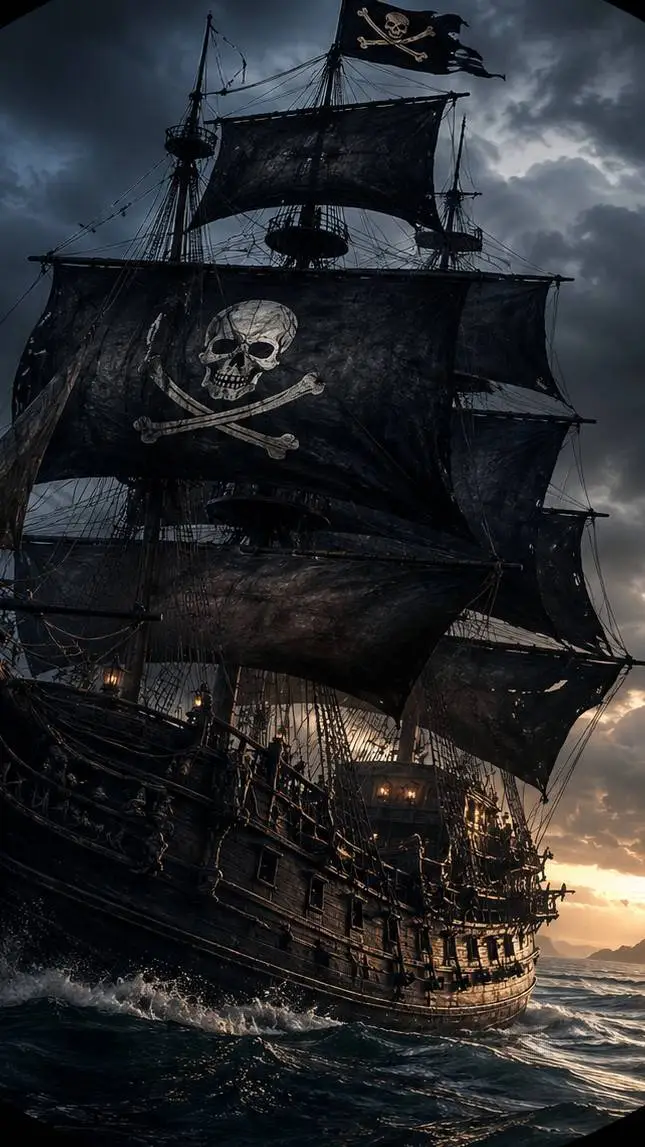 ai character: pirate rp rpg background