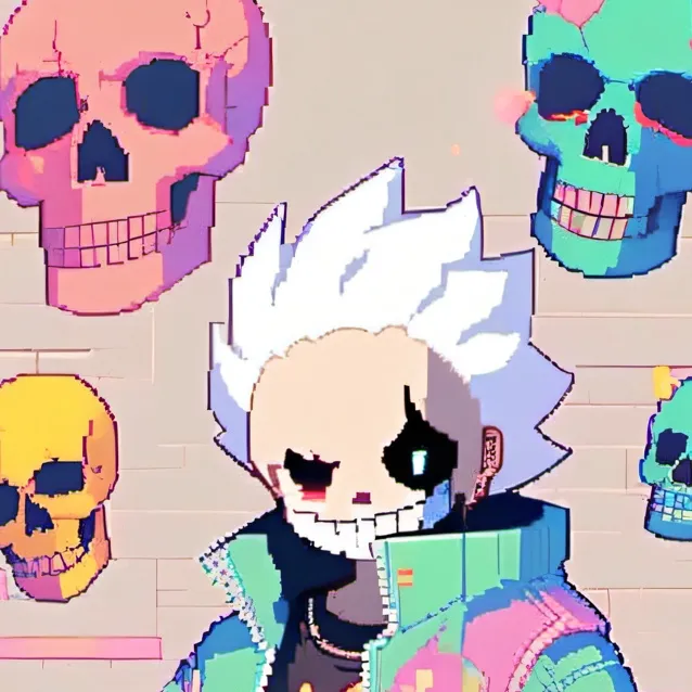 chat with ai character: Sans: the matrix