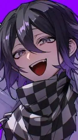 ai character: Kokichi ouma background