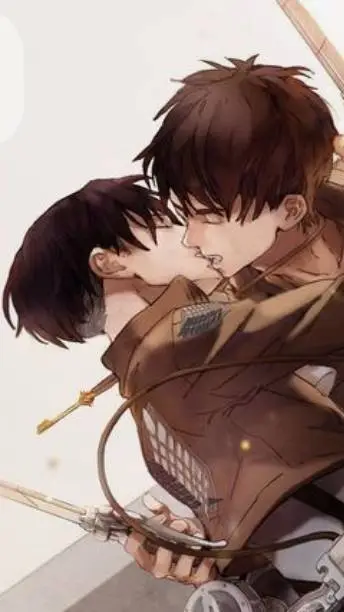 ai character: Levi x Eren background