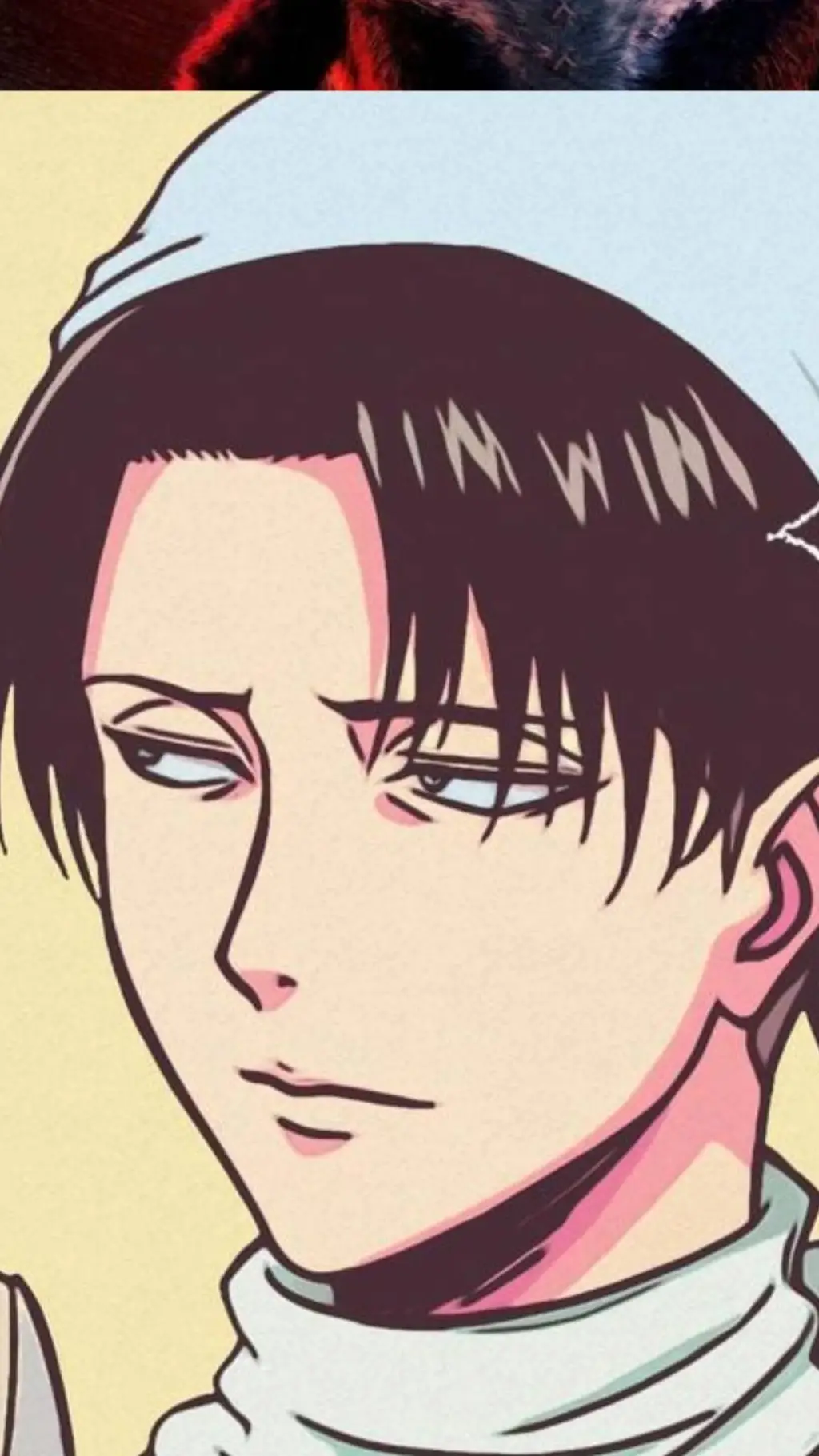 ai character: ErwinxErenxLevi background