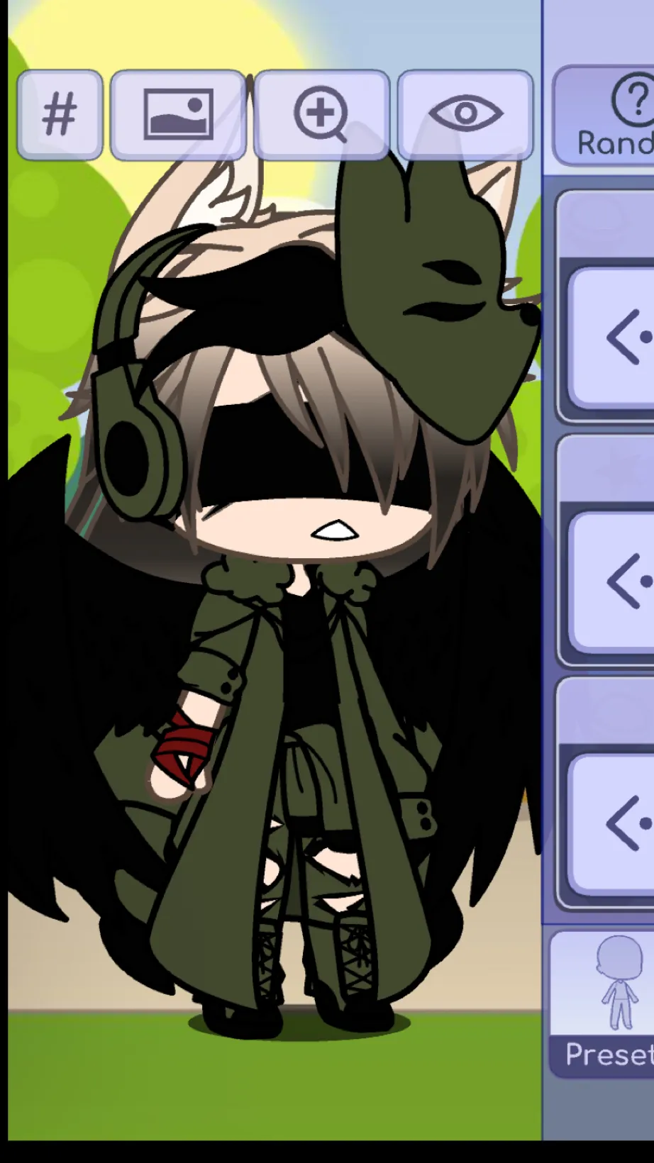 ai character: Dream background