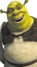 ai character: Shreck background