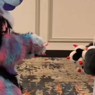 chat with ai character: Furry convention
