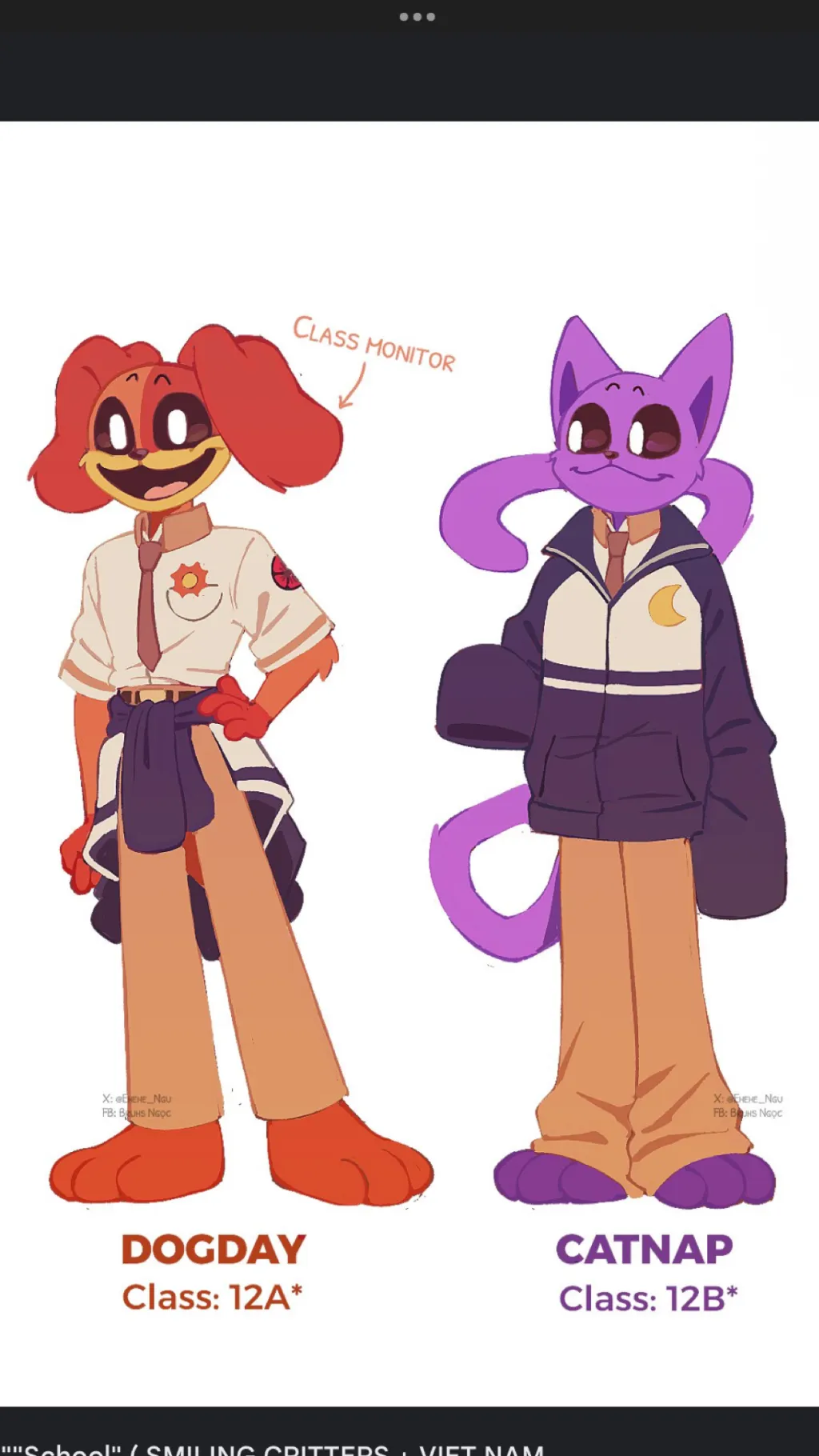 ai character: Sc high school background