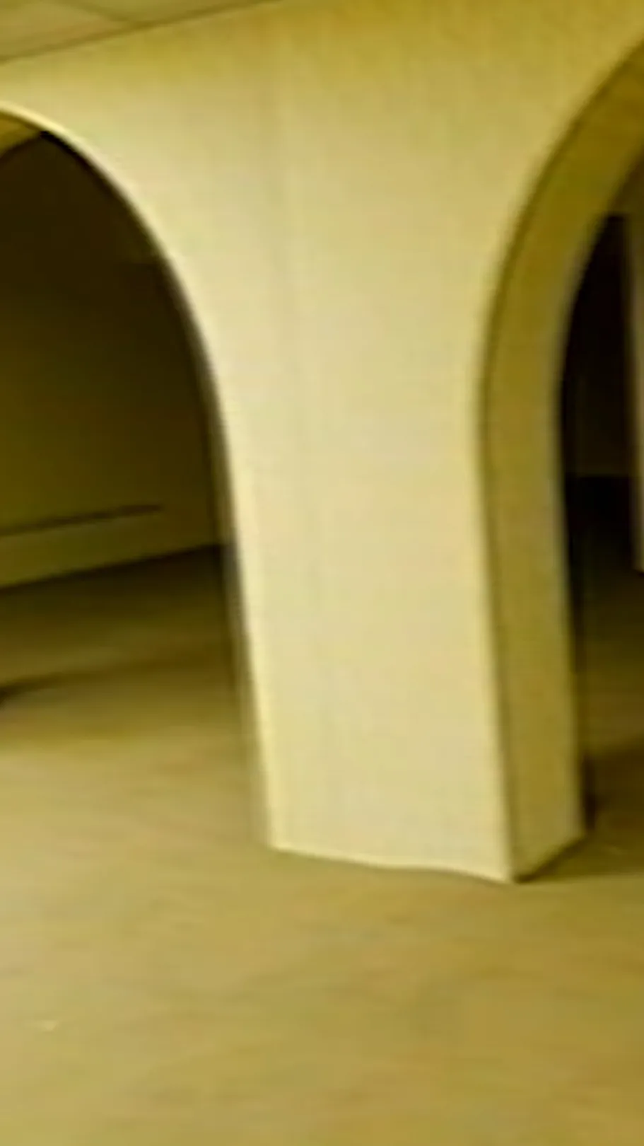 ai character: The Backrooms background