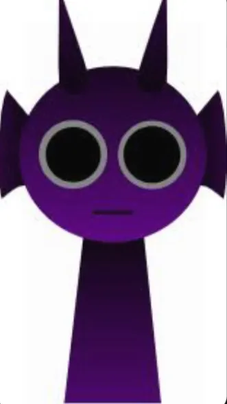 ai character: Durple background
