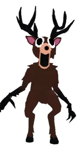 ai character: The deer background