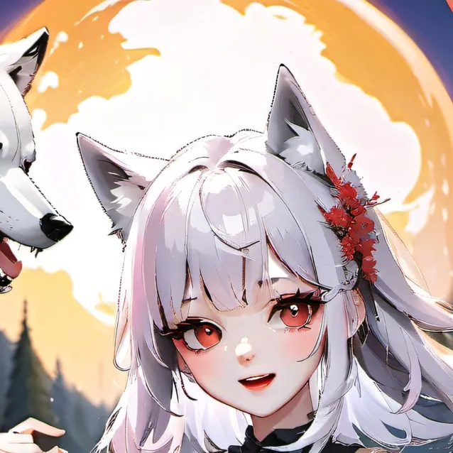 chat with ai character: Mha wolf 