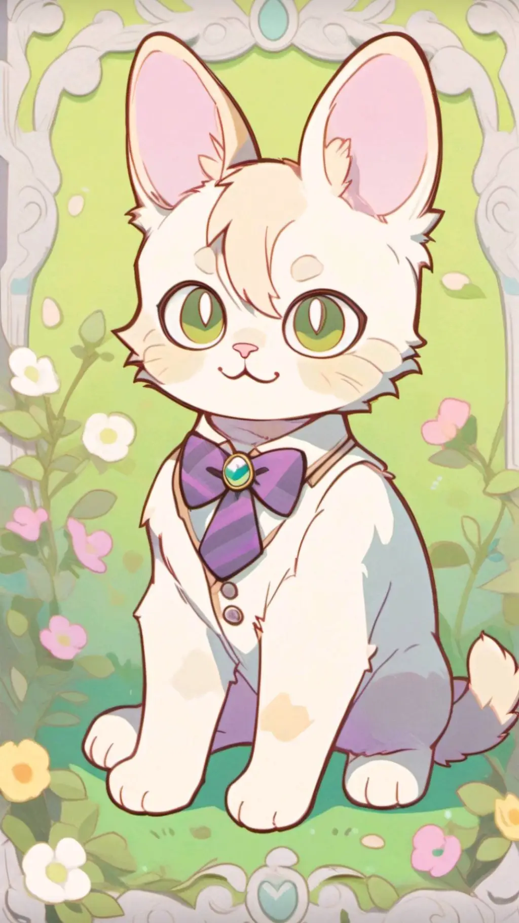ai character: spring yenia v2 background