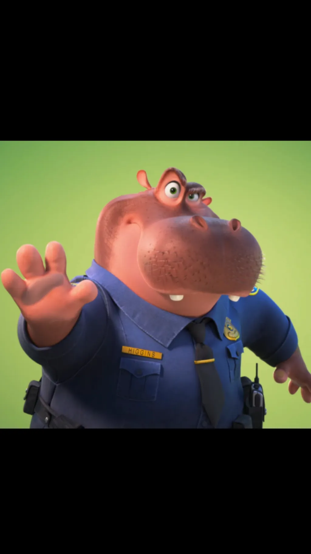 ai character: Officer Higgins background