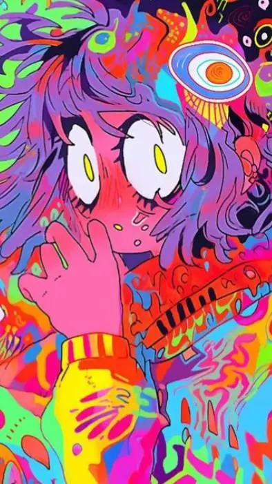 ai character: Paint background