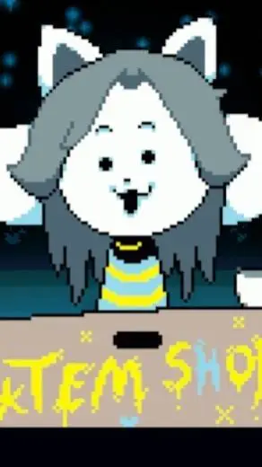ai character: Temmie background