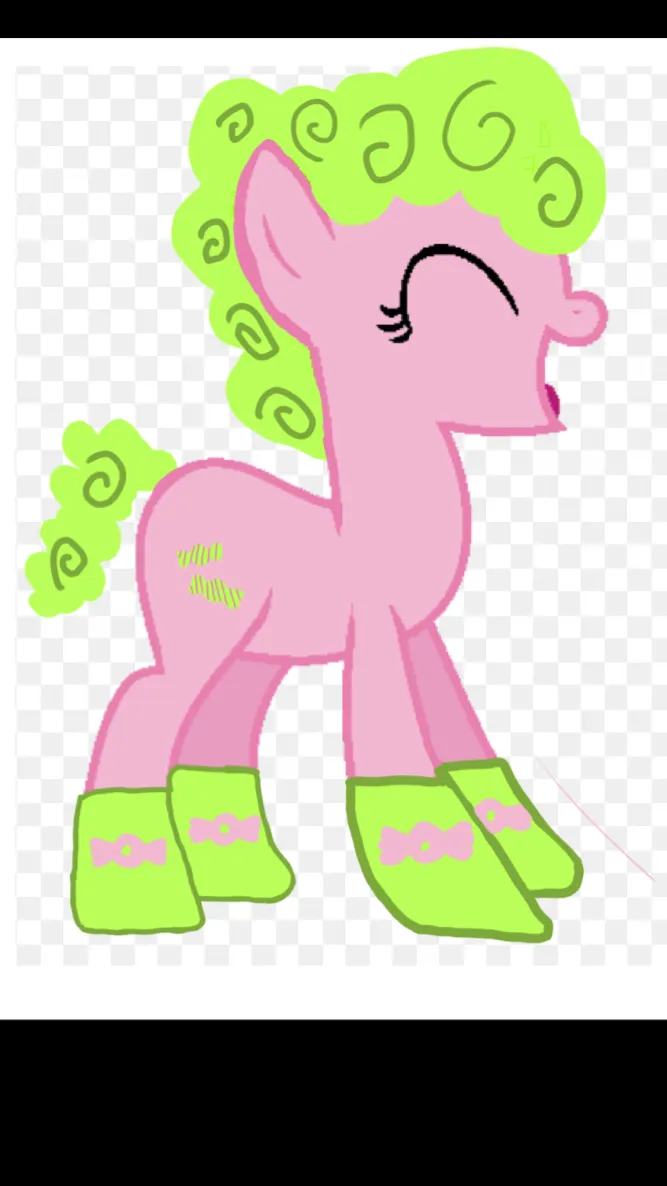 ai character: Candy my mlp oc!  background